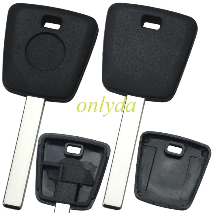 For chevrolet  transponder key  blank with round badge place