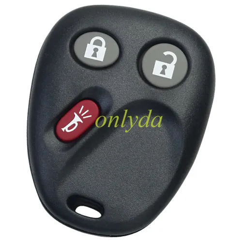 For GM 2+1 Button key blank with battery part