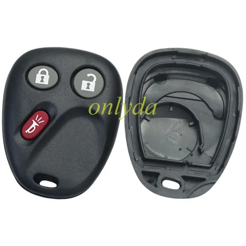 For GM 2+1 Button key blank with battery part