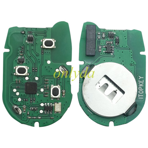 itopkey brand update 240705 verison For Ford Transit blue remote key with 434mhz with 4D chip FCCID:6CIT15K601 AG AG
