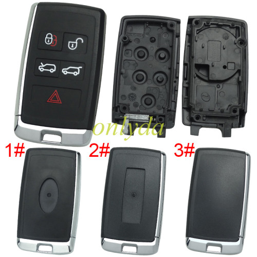 For LandRover replacement shell  for original 5 button remote key