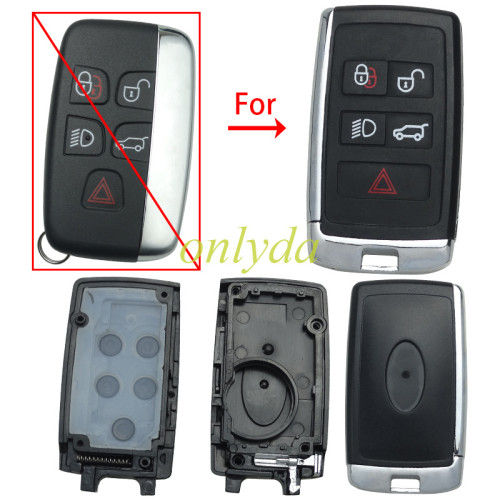 For Landrover modified 5 button remote key shell