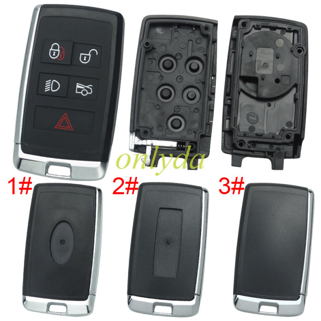 For Landrover/Jaguar replacement shell  for original 5 button remote key