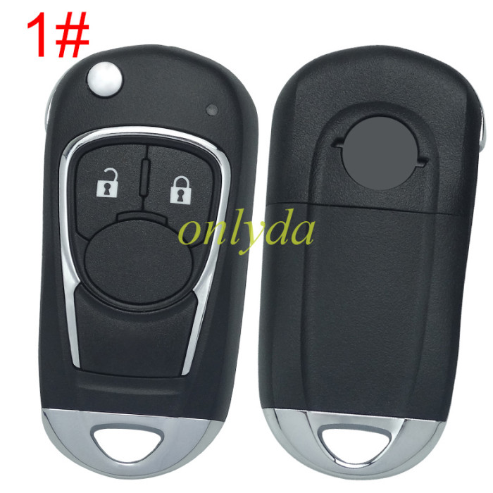 For Opel modified 2/3/3+1/4+1/remote key blank with Z badge