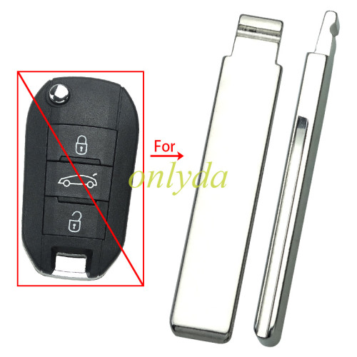 For  Peugeot  508 remote key blade HU83