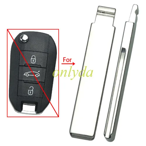 For  Peugeot  508 remote key blade HU83