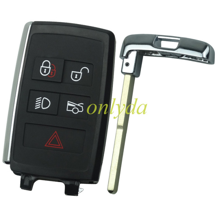 For Landrover/Jaguar replacement shell  for original 5 button remote key