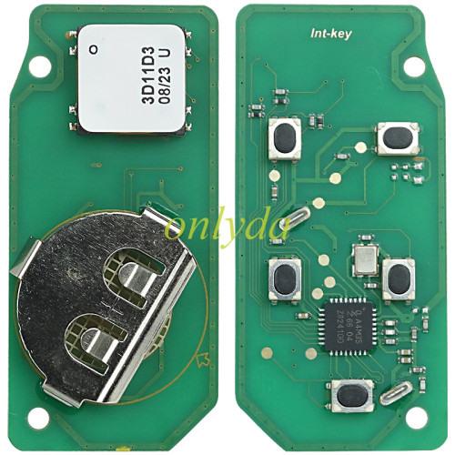 For Landrover  smart key 4+1 button 315MHZ /433 MHZ  with 7945 chip  changeable ID  Range Rover Sport, Vogue, Evoque, Velar 2010+  FCC ID: KOBJTF10A 5E0U402479