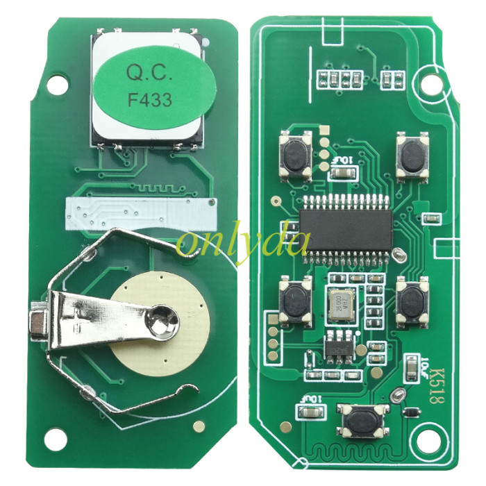 For Lonsdor Smart Key for 2015 to 2018 Jagur Land Rover 315MHZ/433MHZ works with K58ISE/K518S