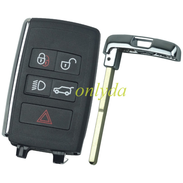 For LandRover replacement shell  for original 5 button remote key