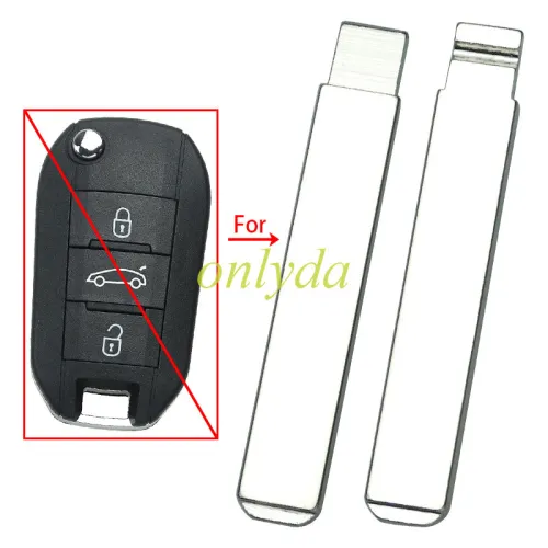For  Peugeot  508 remote key blade VA2