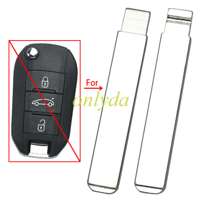 For  Peugeot  508 remote key blade VA2