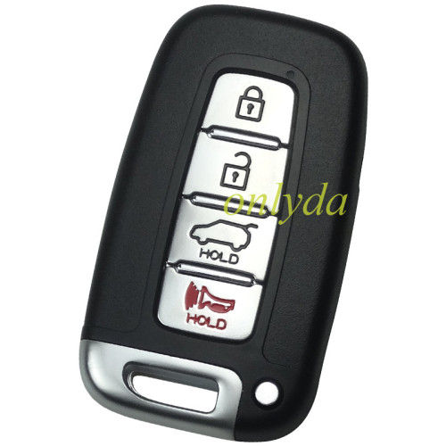 For Kia 3+1 button remote key blank