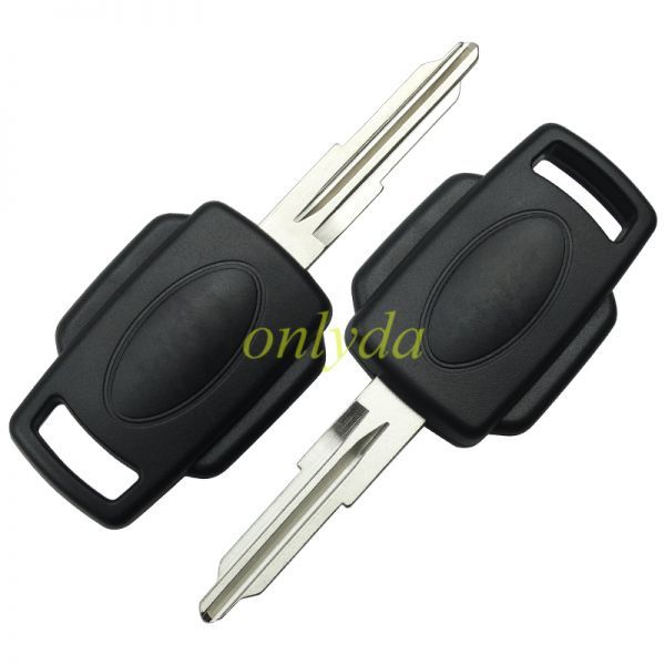 For landrover transponder key blank with badge