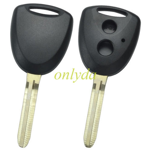 For Perodua 2 button remote key blank with Toy43 blade