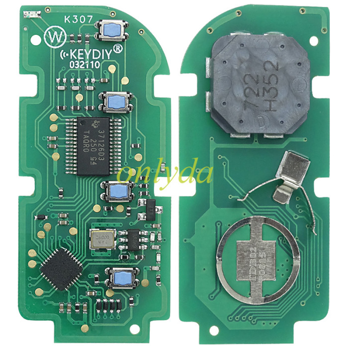 KEYDIY TB02-4 with 8A/Toyota H chip KD Smart Key Universal Remote Control