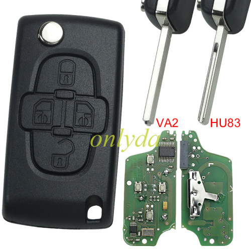 Original CE0523 CIRCUIT Peugeot 807/1007 4BUTTON FSK 433MHZ 7941chip with Aftermarket shell  Electronic pcb Peugeot 807 1007 Clé 4 boutons Original  PCB+Aftermarket shell Condition: Refurbished