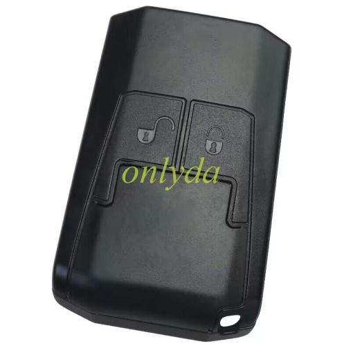 For Mercedes Benz truck 2 button remote  key shell without badge