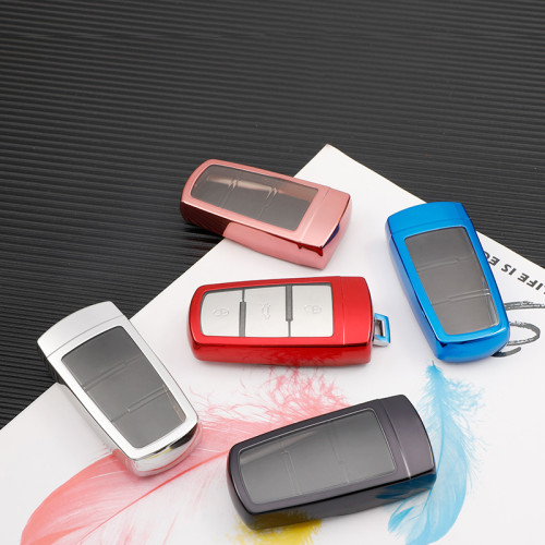 For VW CC TPU protective key case black or red color, please choose