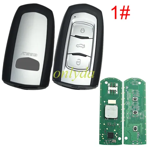 KEYDIY Remote key  3button ZB44-3 smart key for KDX2 and KD MAX ， pls choose model