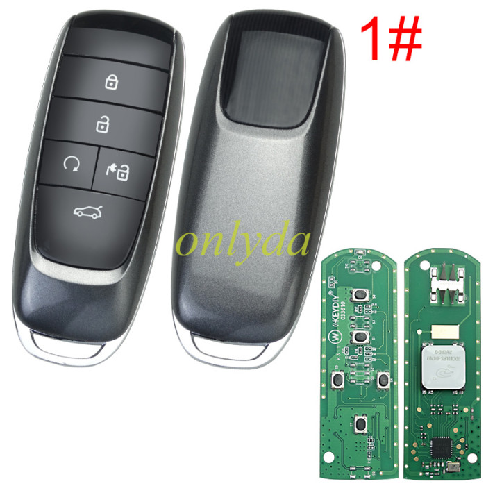 Copy KEYDIY Remote key  3button ZB44-3 smart key for KDX2 and KD MAX