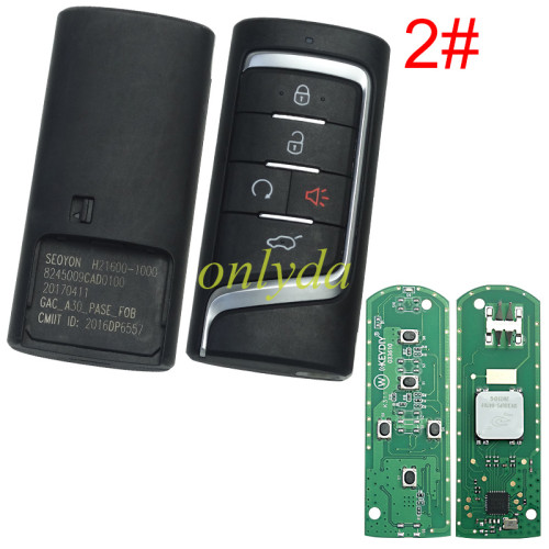 Copy KEYDIY Remote key  3button ZB44-3 smart key for KDX2 and KD MAX
