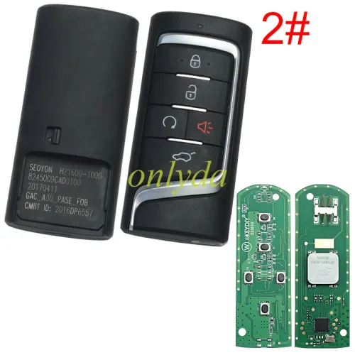 Copy KEYDIY Remote key  3button ZB44-3 smart key for KDX2 and KD MAX