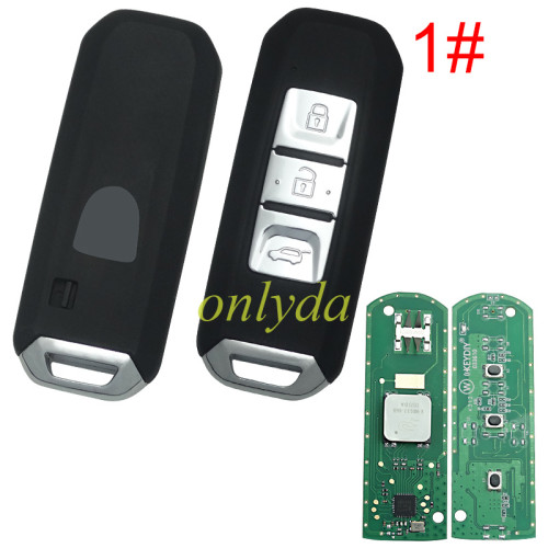 KEYDIY Remote key  3button ZB44-3 smart key for KDX2 and KD MAX ， pls choose model
