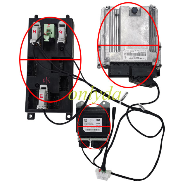 For Land Rover Defender M8E2 airbag computer platform line