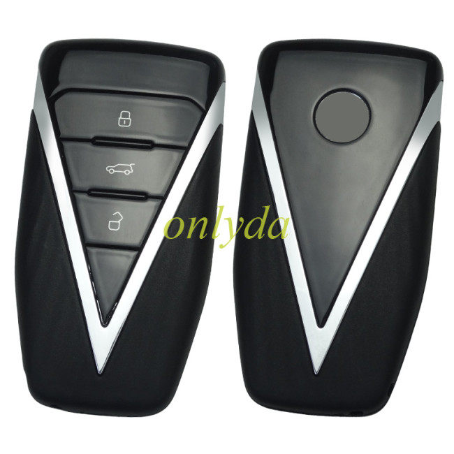 For Venucia original key shell  with 3 button