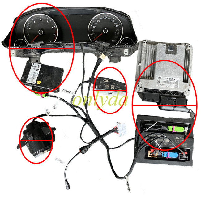 For Volkswagen Touareg 5th Generation Anti-theft Platform Line
