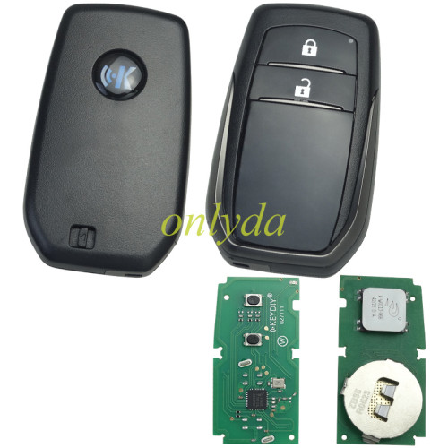 KEYDIY Remote key 2 button ZB35-2 smart key for KDX2 and KD MAX