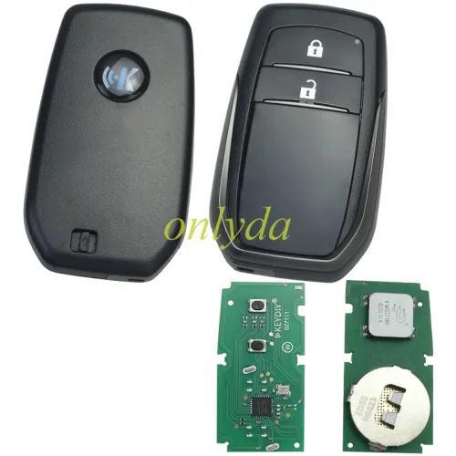 KEYDIY Remote key 2 button ZB35-2 smart key for KDX2 and KD MAX