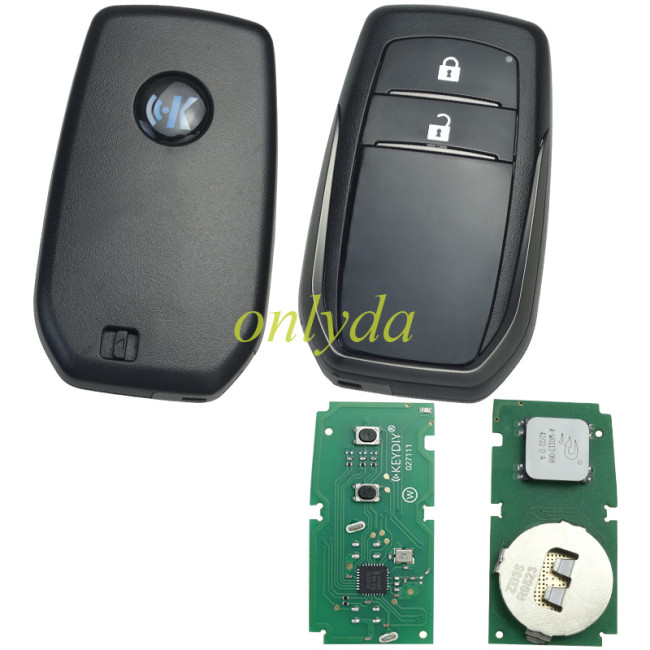KEYDIY Remote key 2 button ZB35-2 smart key for KDX2 and KD MAX