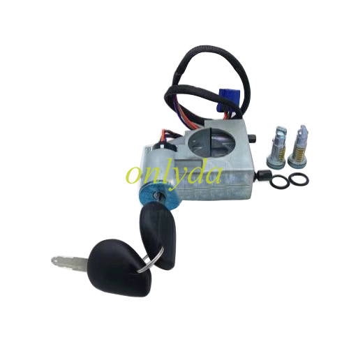1789668 1380452 1368858 1346317 Truck Steering Switch Lock With 2 Keys Suit For DAF CF75 CF85 CF95 XF95 XF105 Electrical System