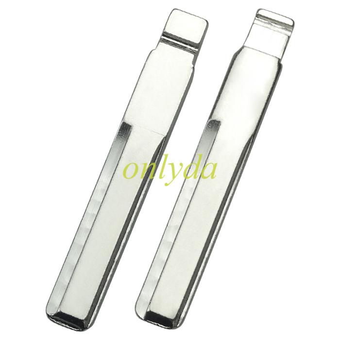 For Opel 3 button remote key shell with round badge place, blade HU43