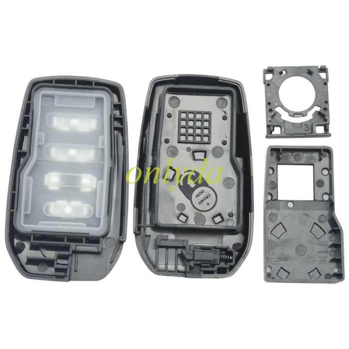 For Toyota  remote key blank, pls choose button