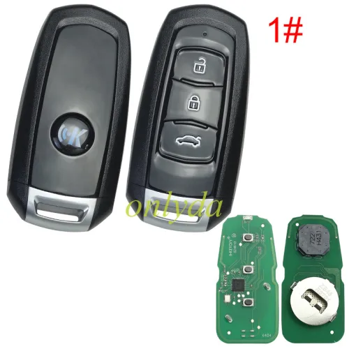 KEYDIY Remote key 3/4 button ZB45 smart key for KDX2 and KD MAX