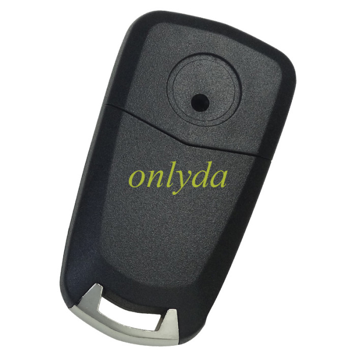 For Opel 3 button remote key shell with round badge place, blade HU43