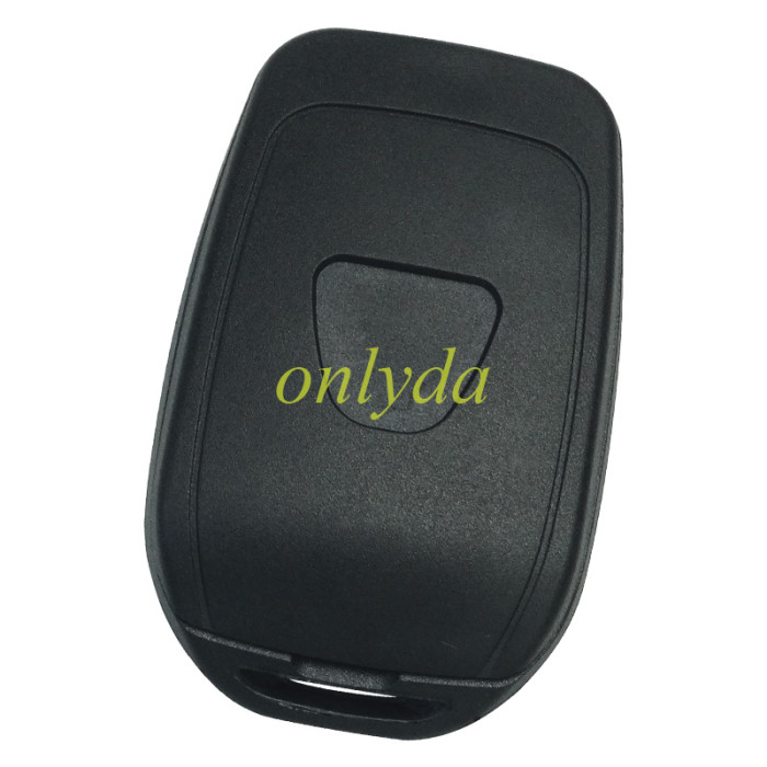 For Renault  Dacia 2 button remote key blank with badge with battery clamp
