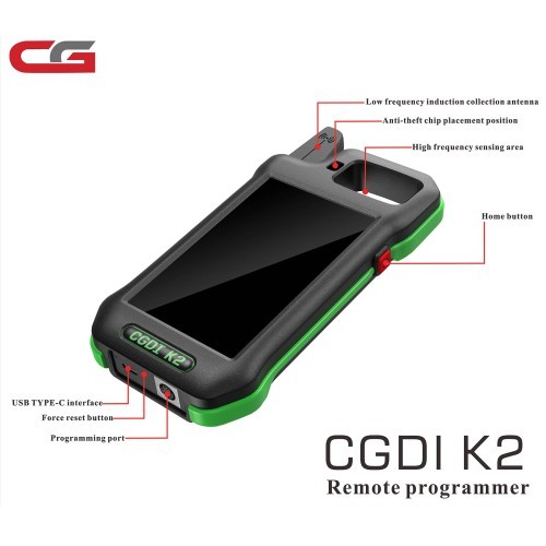 2024 CGDl K2 Wifi Professional Multi-functional Smart Locksmith Key Tool Remote Generator