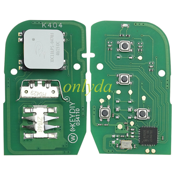KEYDIY Remote key 2/3/4/6 button ZB45 smart key for KDX2 and KD MAX