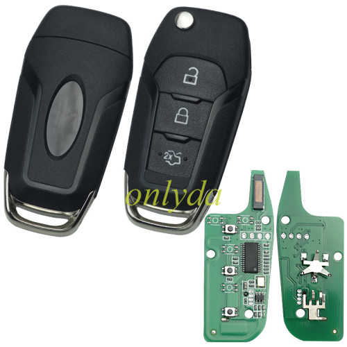 For Ford ESCORT 3B remote  Hitag Pro chip-434mhz  HU101 blade