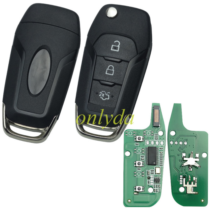For Ford ESCORT 3B remote  Hitag Pro chip-434mhz  HU101 blade