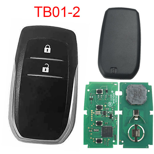 KEYDIY TB01-5 KD Smart Key Universal Remote Control With 8A/Toyota H chip ,please choose the key shell