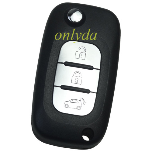 original Benz smart 3 button remote key with 315Mhz with PCF7961M chip OEM PCB+ AFM shell