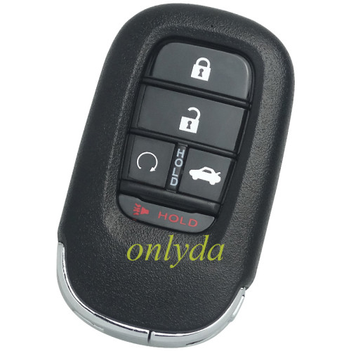 original HONDA OEM  new Smart Prox Remote Key Fob for Honda 2023 Smart Key Fob 4+1 Buttons FCC ID: KR5TP-4    4A chip 433.92MHZ FSK PN:A3C0775510100 for Honda CR-V 2023 for Honda Civic 2022-2023 for Honda HR-V 2022-2023 for Honda Pilot 2023