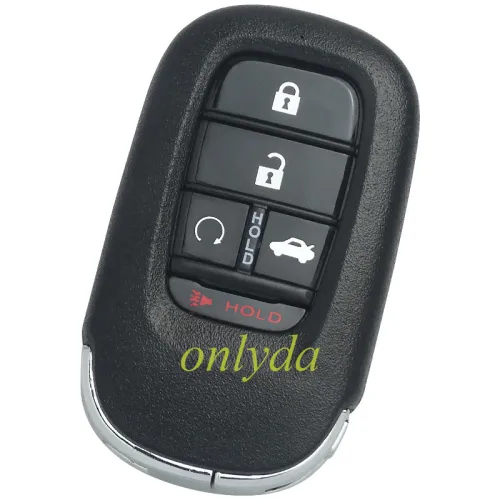 original HONDA OEM  new Smart Prox Remote Key Fob for Honda 2023 Smart Key Fob 4+1 Buttons FCC ID: KR5TP-4    4A chip 433.92MHZ FSK PN:A3C0775510100 for Honda CR-V 2023 for Honda Civic 2022-2023 for Honda HR-V 2022-2023 for Honda Pilot 2023
