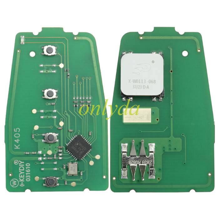 KEYDIY Remote key 3/4 button ZB39 smart key for KDX2 and KD MAX