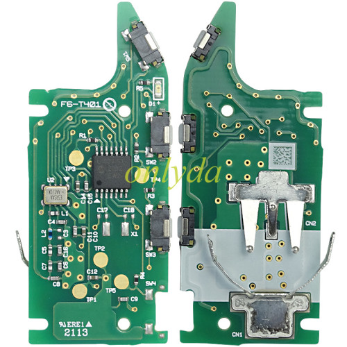 For KIA Sportage 2020 Genuine Flip Remote Key 433MHz 95430-D9420 DST 4D 60 3 button FCC ID: RKE-4F42 cuted blade